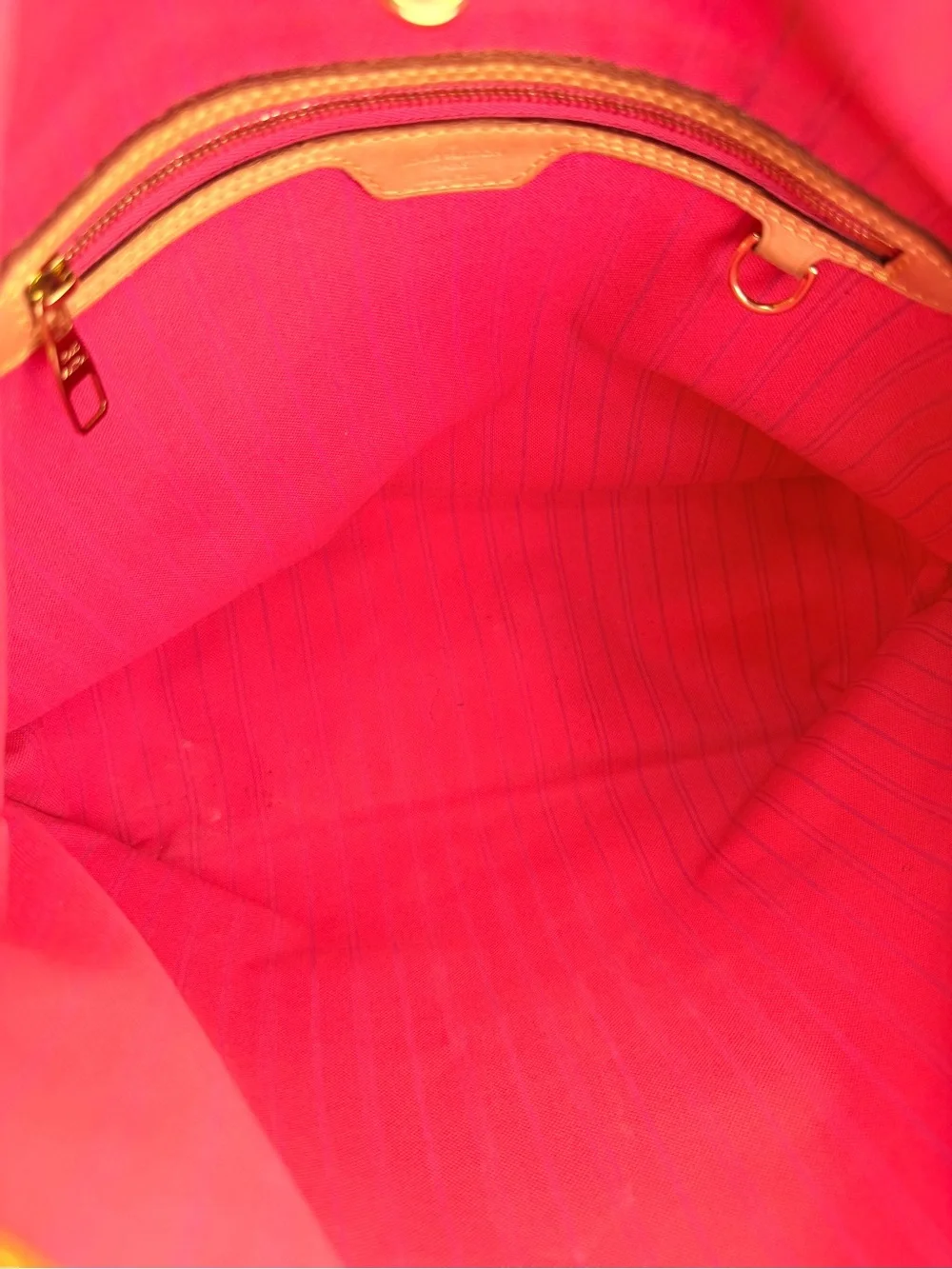 Louis Vuitton Damier Azur Delightful PM Pink